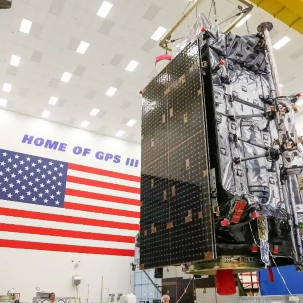 Home of the GPS III satellite.
