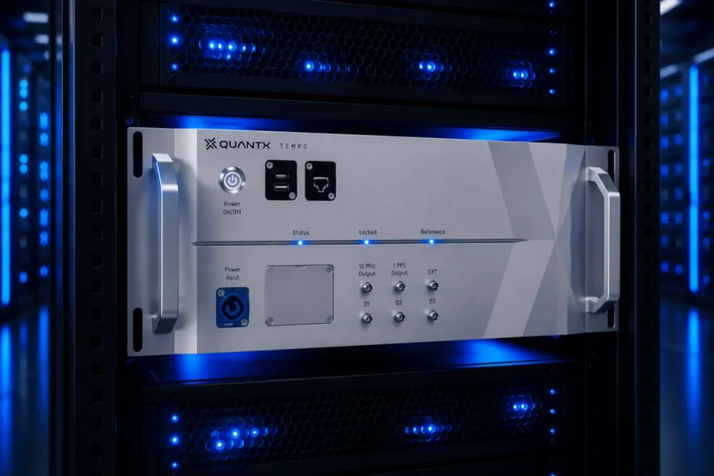 QuantX's atomic clock.