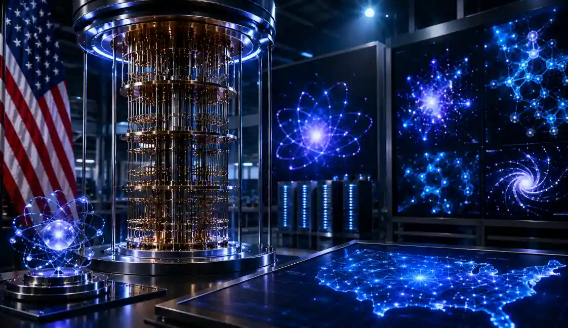 U.S. quantum computing research facility with advanced fault-tolerant quantum technology