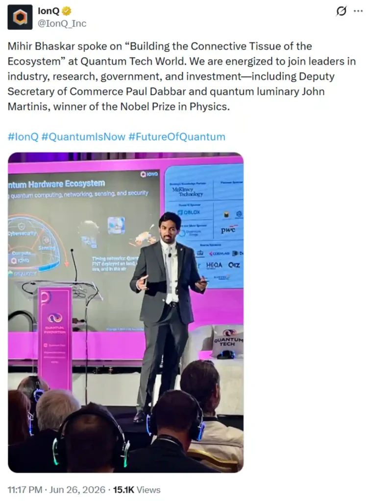 Mihir Bhaskar's speech.