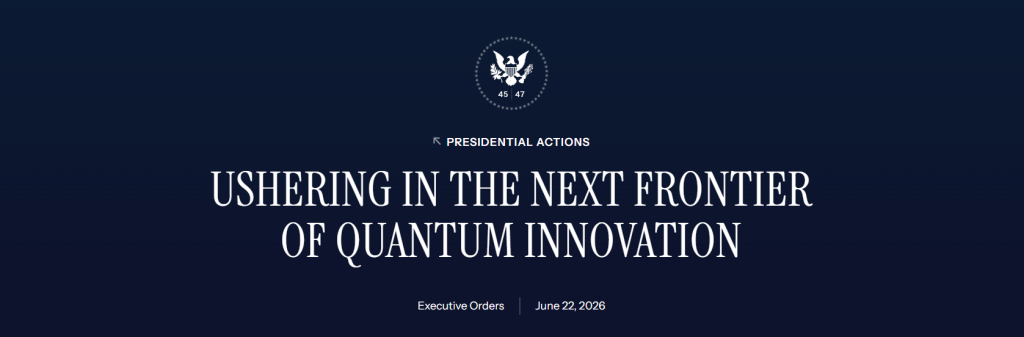 Executive order announcement.