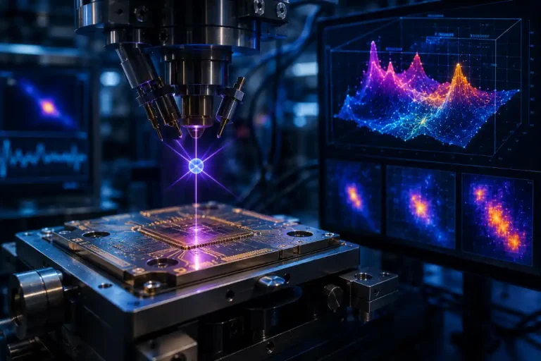 One Trapped Ion Now Maps the Fields That Break Quantum Chips