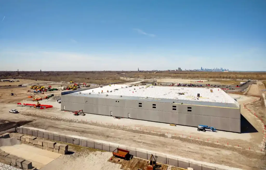 PsiQuantum ground at the Illinois Quantum and Microelectronics Park outside Chicago.