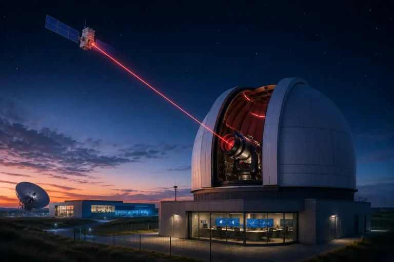 SES and Airbus to Build a Laser Ground Station for Europe's EAGLE-1 Quantum Satellite