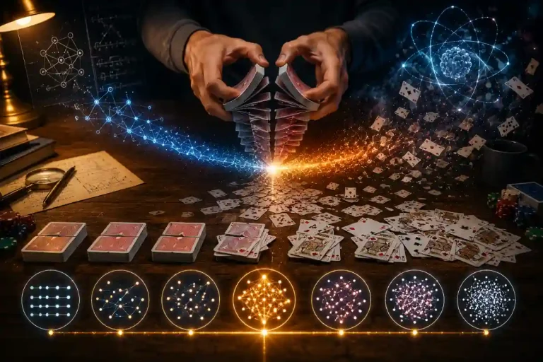 Seven Shuffles Randomize a Deck. Your Shuffling Doesn't Count