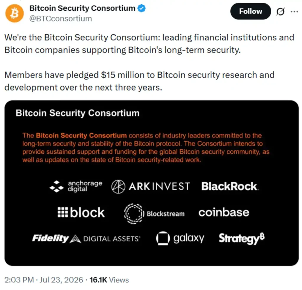 Announcing the development on social media.