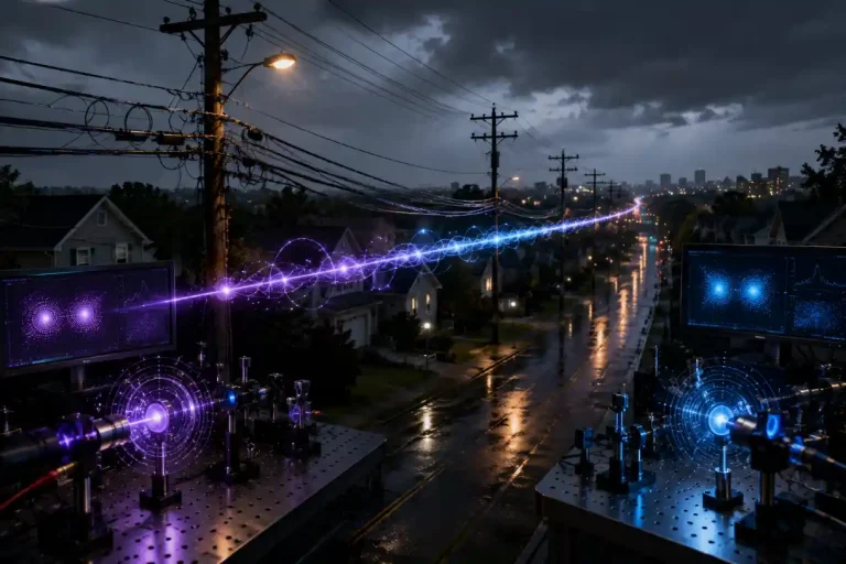 Spooky Signals Survived a Trip Through Maryland's Messiest Fiber