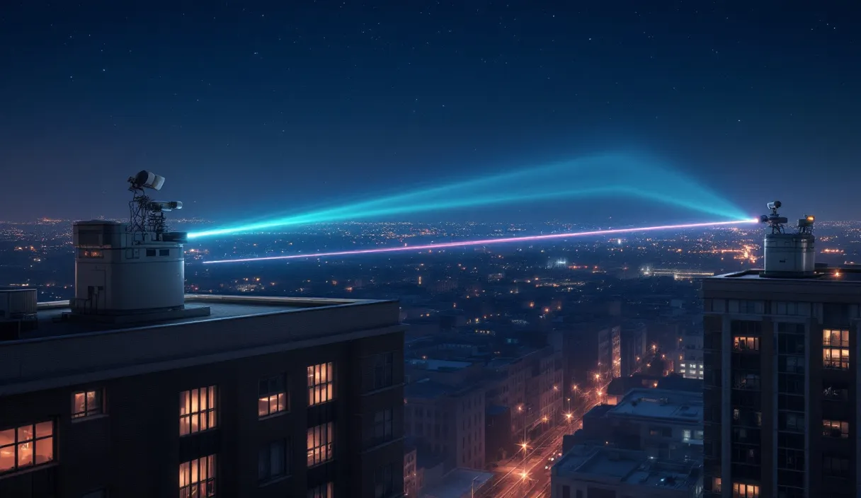 QNu Labs Demonstrates 5.56 Km Free-Space QKD Link